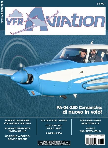 VFR Aviation – Marzo 2021 Cover