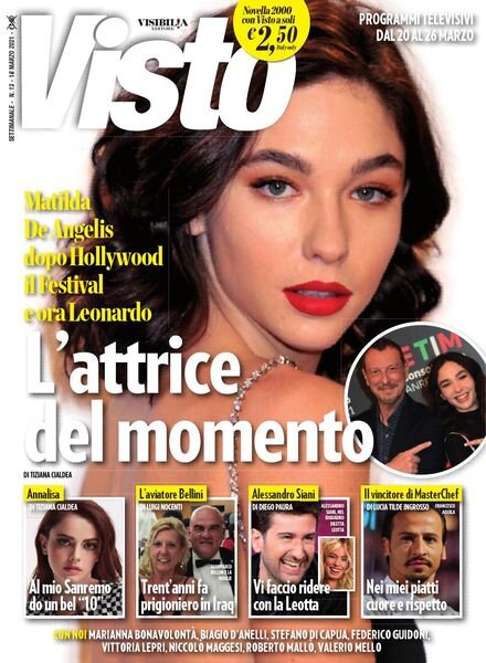 Visto – 18 Marzo 2021 Cover