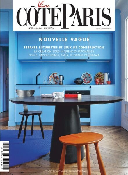 Vivre Cote Paris – fevrier 2021 Cover