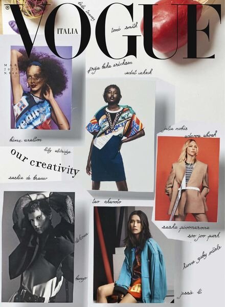Vogue Italia – Marzo 2021 Cover