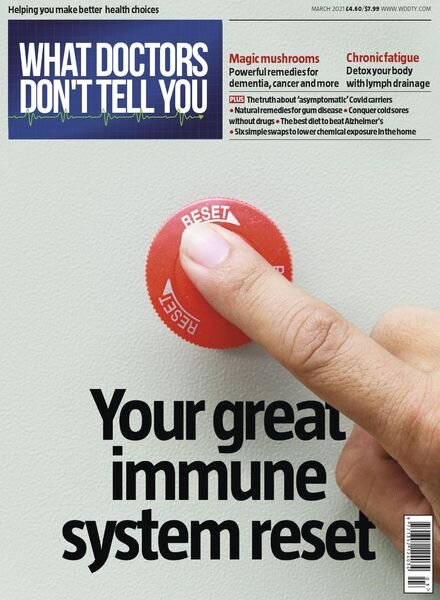 What Doctors Don’t Tell You – February 2021 Cover