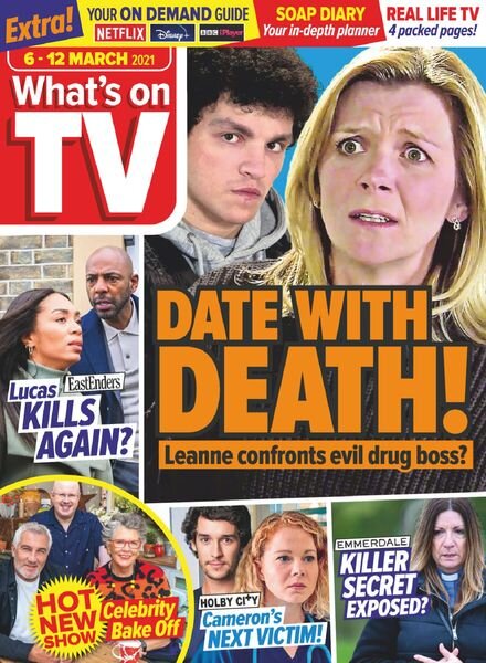 What’s on TV – 06 March 2021 Cover