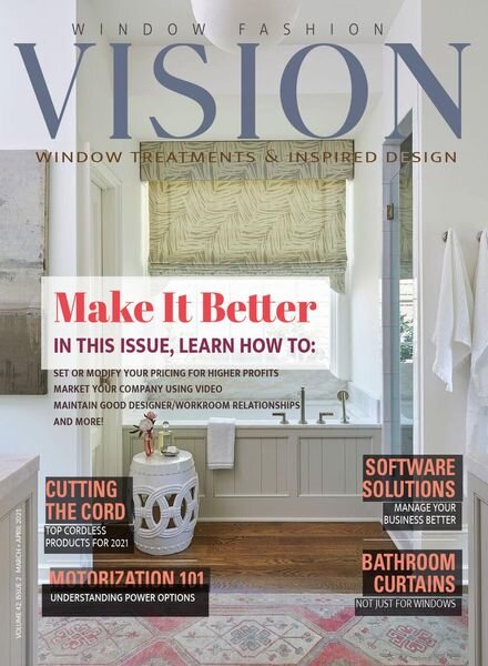 Window Fashion Vision – March-April 2021 Cover
