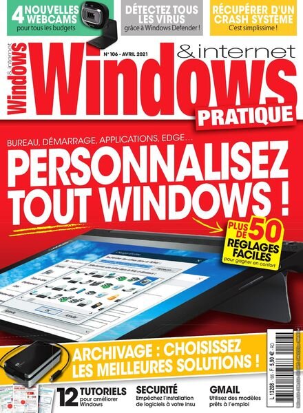 Windows & Internet Pratique – Avril 2021 Cover