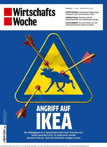 Wirtschaftswoche – 05 Marz 2021 Cover