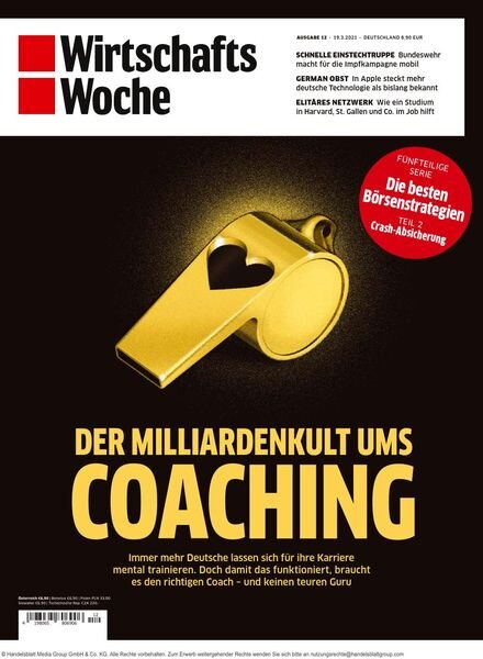 Wirtschaftswoche – 19 Marz 2021 Cover