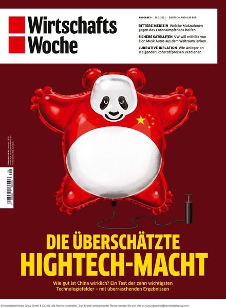 Wirtschaftswoche – 26 Februar 2021 Cover