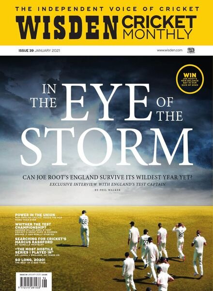 Wisden Cricket Monthly – January 2021 Cover
