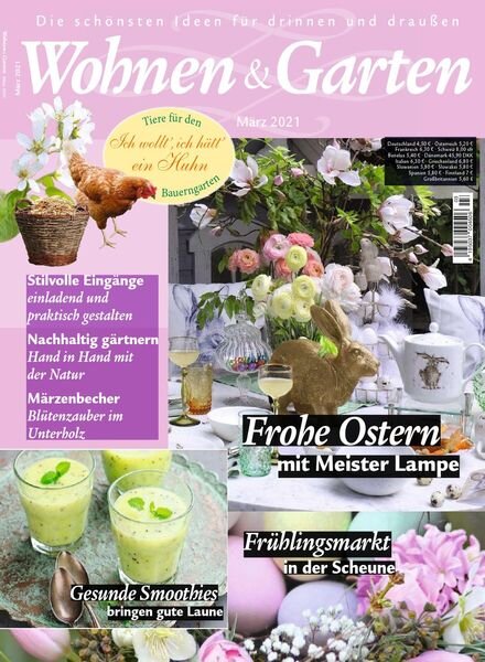 Wohnen & Garten – Marz 2021 Cover