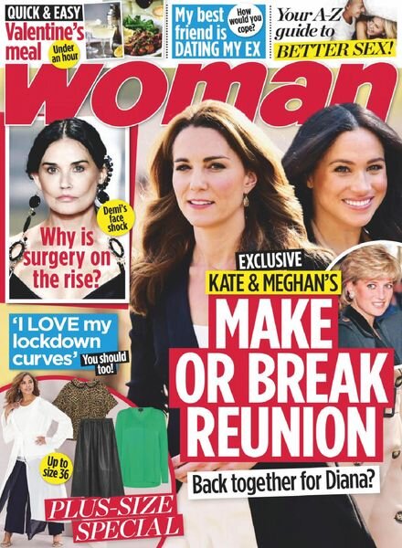 Woman UK – 15 February 2021 Cover