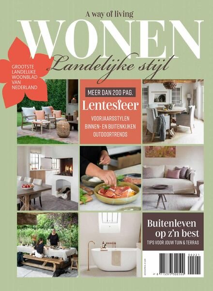 Wonen Landelijke Stijl – maart 2021 Cover