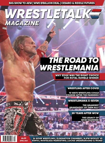Wrestletalk Magazine – April 2021 Cover