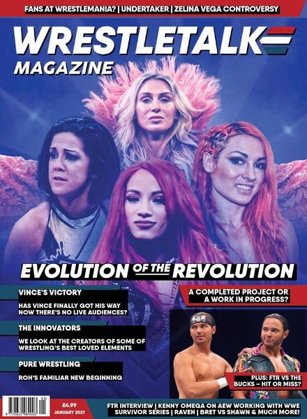 Wrestletalk Magazine – January 2021 Cover