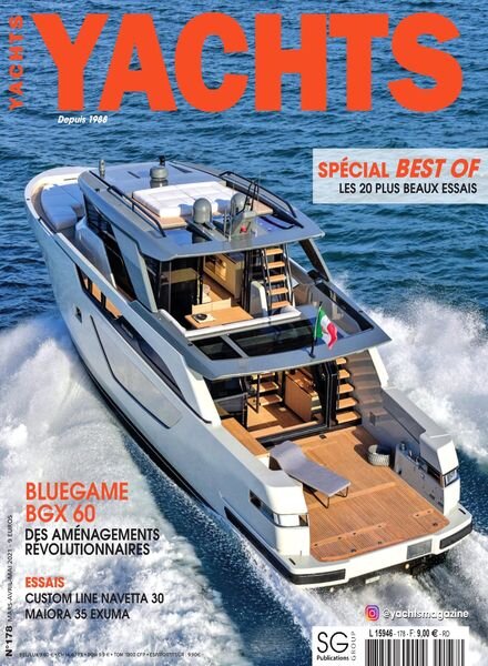 Yachts France – Avril-Mai 2021 Cover
