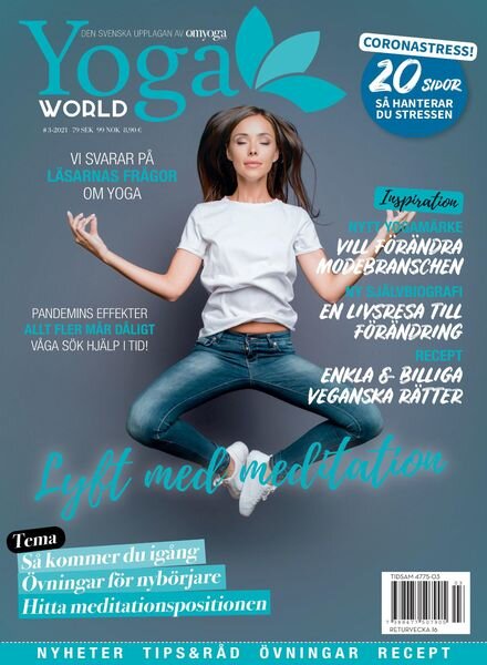 Yoga World – 18 mars 2021 Cover