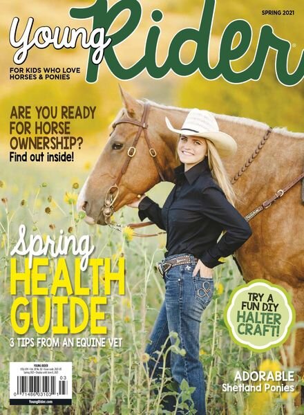 Young Rider – Spring 2021 Cover