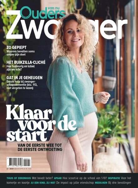 Zwanger door Ouders van Nu – februari 2021 Cover