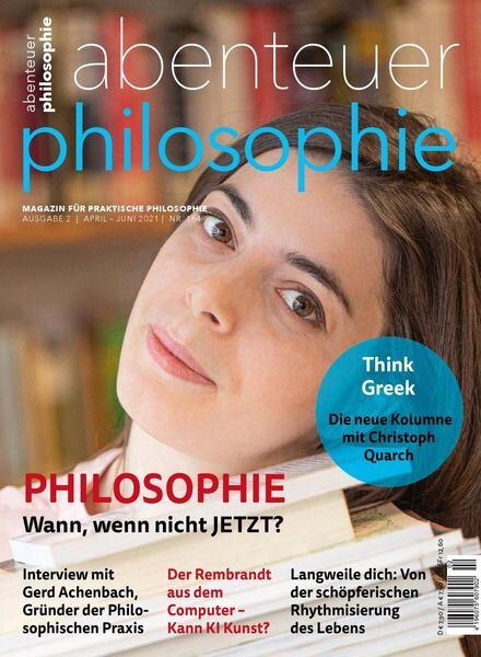 Abenteuer Philosophie – April-Juni 2021 Cover