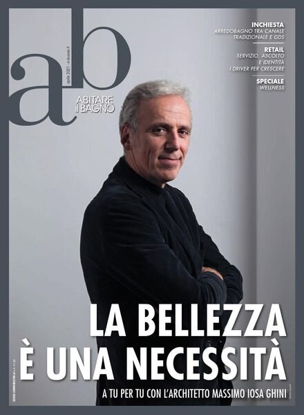 Abitare il bagno – Aprile 2021 Cover