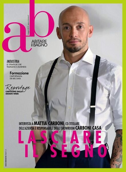 Abitare il bagno – Maggio 2019 Cover