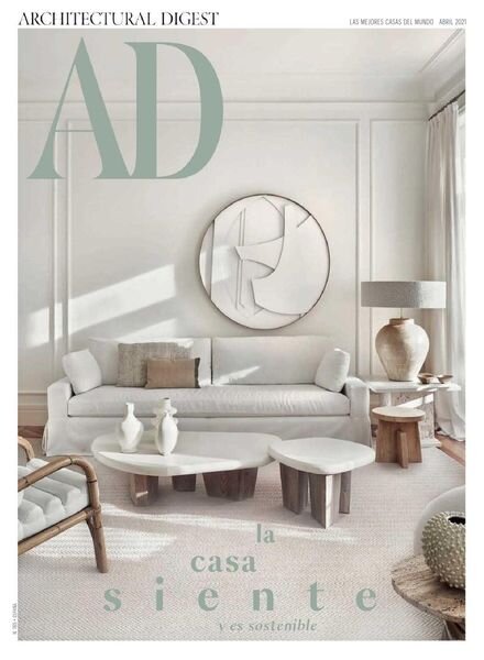 AD Architectural Digest Espana – abril 2021 Cover