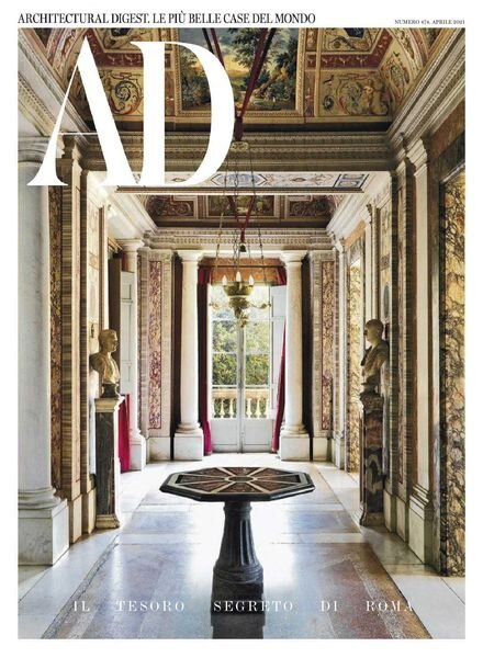 AD Architectural Digest Italia – aprile 2021 Cover