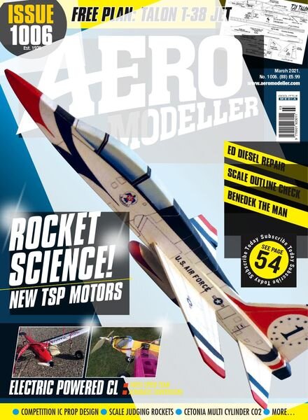 Aeromodeller – Issue 1006 – March 2021 Cover