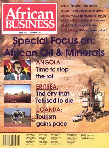 African Business English Edition – April 1995 Cover
