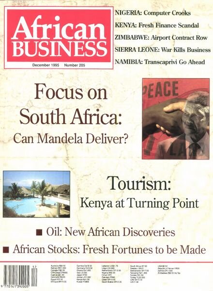 African Business English Edition – December 1995 Cover