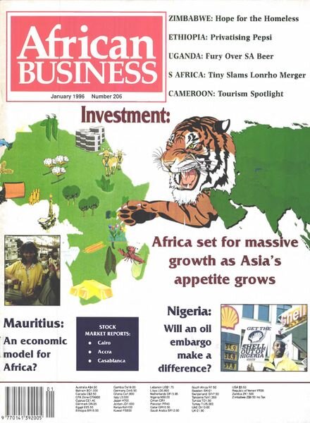 African Business English Edition – January 1996 Cover