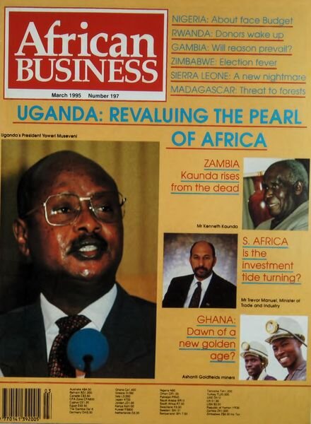 African Business English Edition – March 1995 Cover