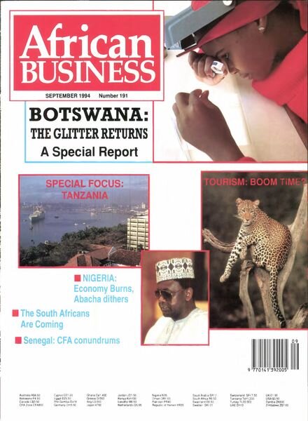 African Business English Edition – September 1994 Cover