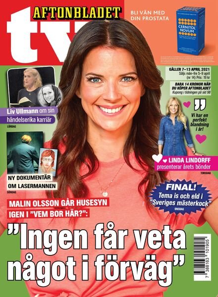 Aftonbladet TV – 05 april 2021 Cover
