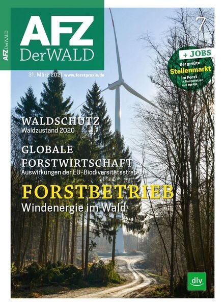 AFZ-DerWald – 19 Marz 2021 Cover