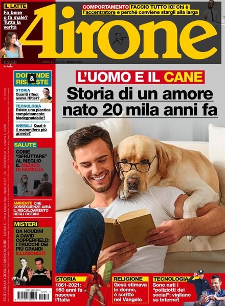 Airone – Marzo 2021 Cover