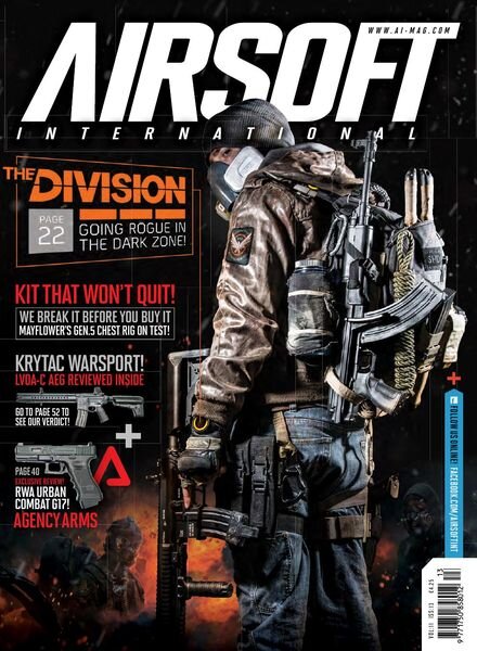 Airsoft International – Volume 11 Issue 13 – 14 April 2016 Cover