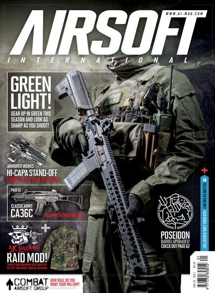 Airsoft International – Volume 12 Issue 1 – 12 May 2016 Cover