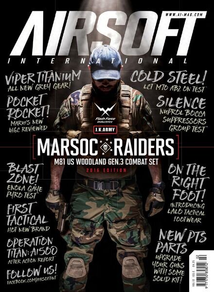 Airsoft International – Volume 12 Issue 2 – 9 June 2016 Cover