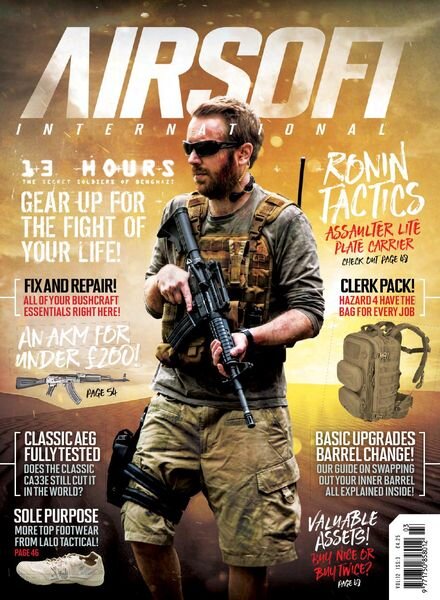 Airsoft International – Volume 12 Issue 3 – 14 July 2016 Cover