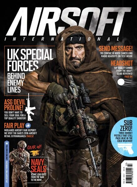 Airsoft International – Volume 12 Issue 7 – 27 October 2016 Cover