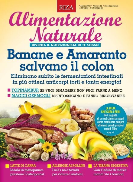 Alimentazione Naturale – Marzo 2021 Cover