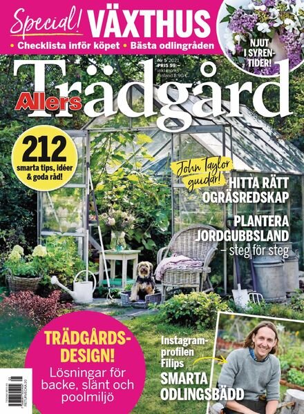 Allers Tradgard – maj 2021 Cover
