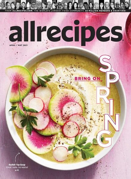 Allrecipes – April-May 2021 Cover