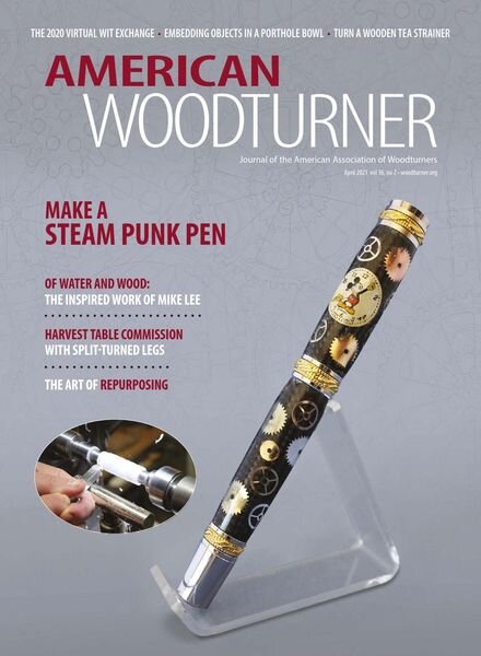 American Woodturner – April 2021 Cover