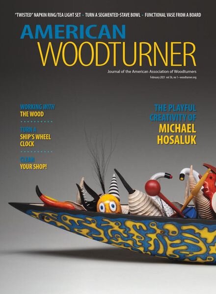 American Woodturner – February 2021 Cover
