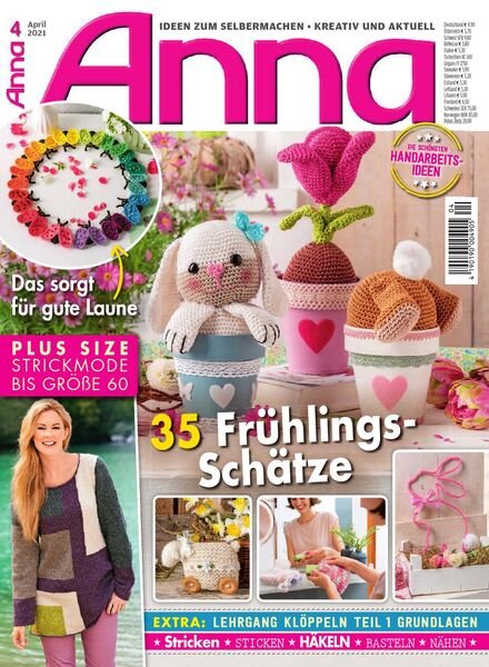Anna Germany – April 2021 Cover