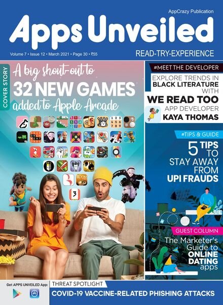Apps Unveiled – April 2021 Cover