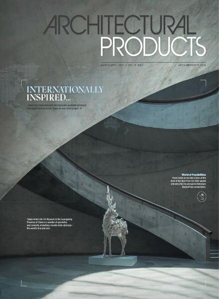 Architectural Products – March-April 2021 Cover
