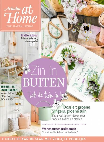 Ariadne at Home – april 2021 Cover