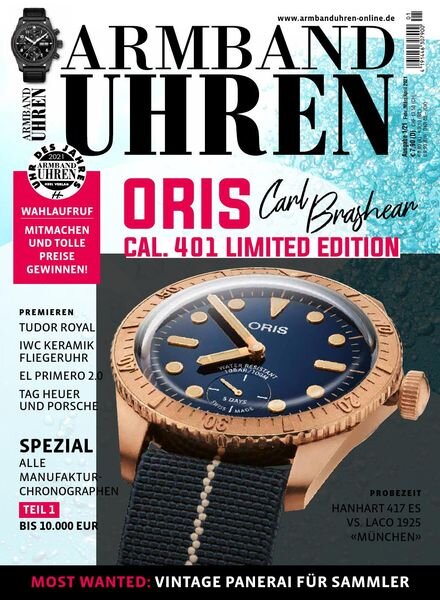 Armbanduhren – Februar 2021 Cover